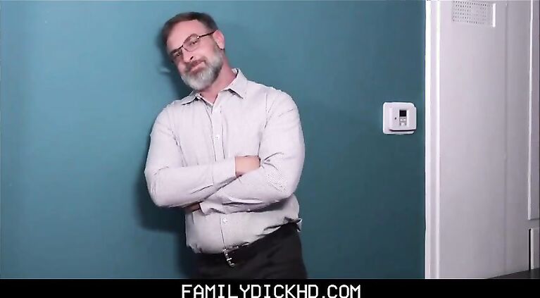 latino twink step s. practices on his bear step dad for his boy crush