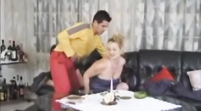 Incestuous couple engage in hot sex while their family watches.