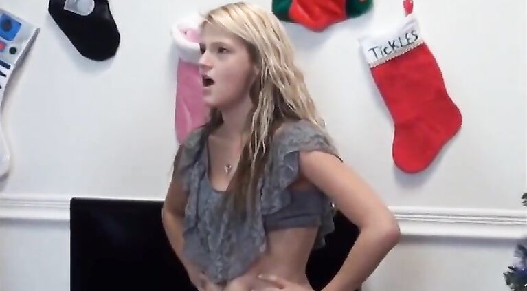 Hope Harper fucks old guy for xmas on HopeHarper.com