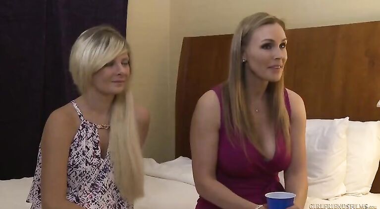 Tanya Tate and a newbie lesbian Alice March - Girlfriends Films