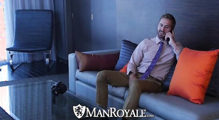 ManRoyale Hard working student Wesley Woods fucked for graduation