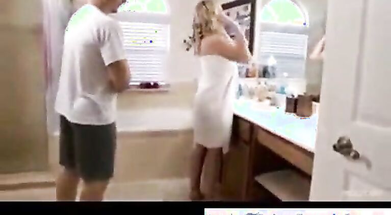 cory chase young s. seduces his hot milf blonde mom to fuck in the bathroom