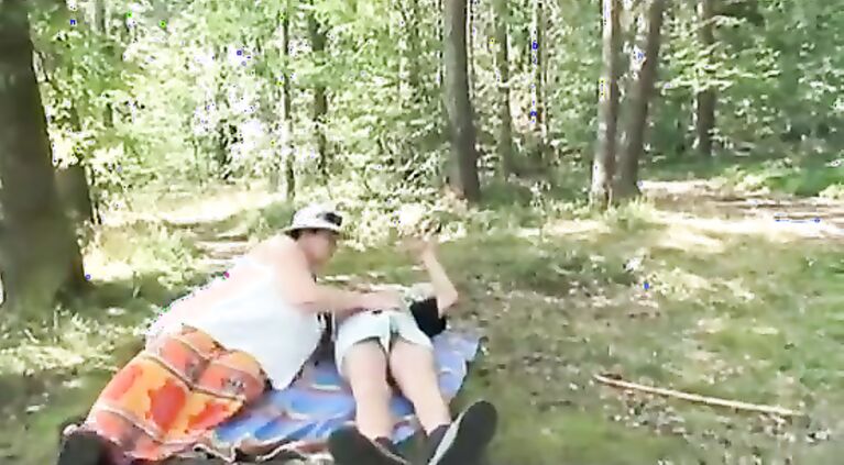 threesome with the milf the oldman and the y.