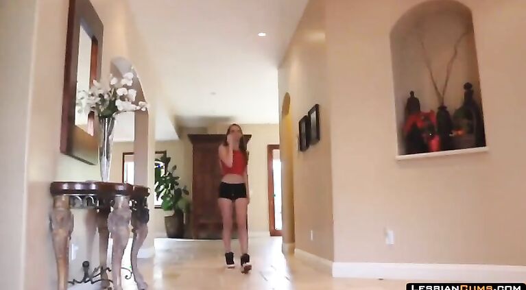 LesbianCums.com: Lesbian Stepmom Pervert Not Innocent Teen